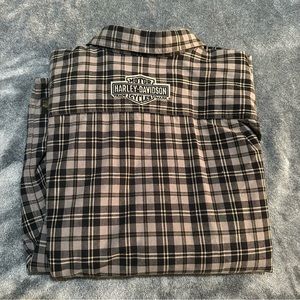 Men’s Harley Davidson Button-Up Shirt